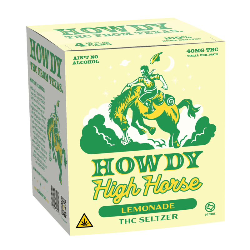 Howdy Lemonade Seltzer 10mg