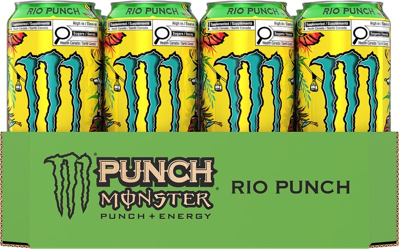 MONSTER JUICE RIO PUNCH 473ML