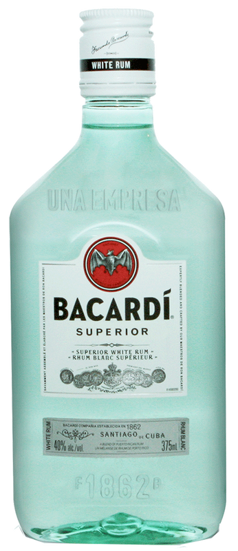BACARDI SUPERIOR RUM 375ML