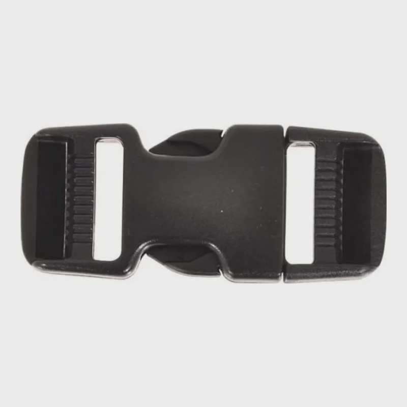 1.5" Dual Adjust Side Release Buckle, front view
