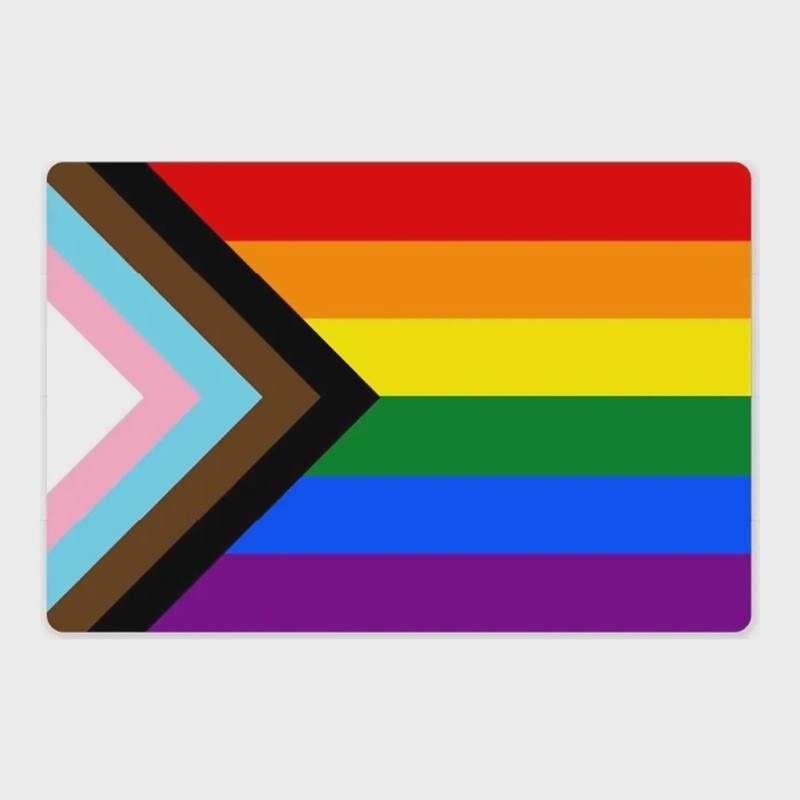 NoSo Pride Flag, front view