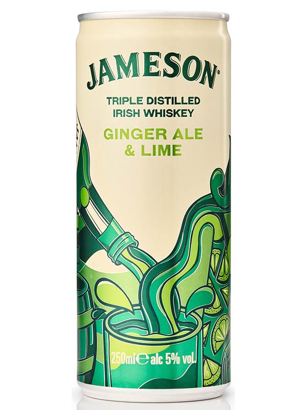 JAMESON GINGER AND LIME 473ML