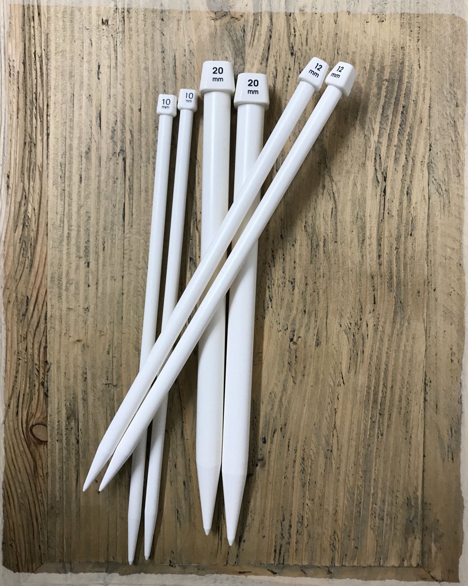 Knitting Needles Chunky Plastic Broomfields & Co