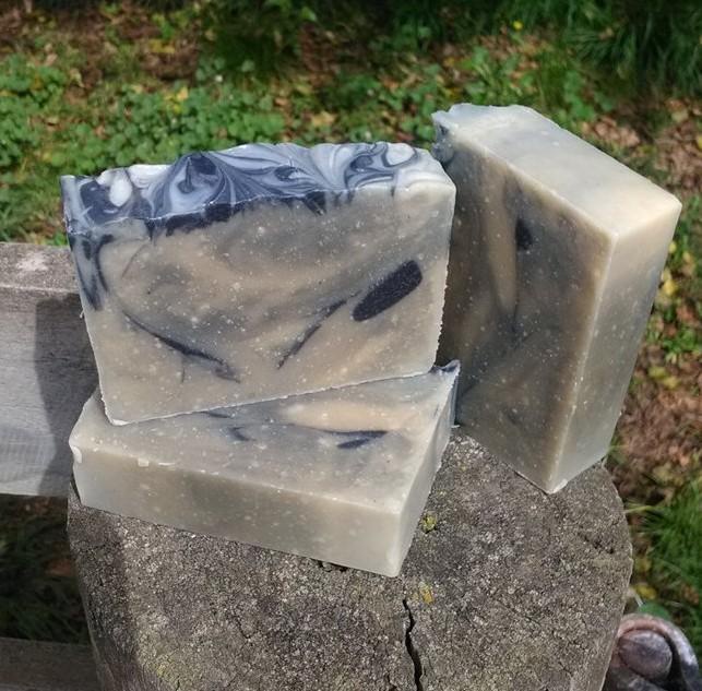 GOATS MILK SOAP -  DOUGLAS FIR & CLAYS