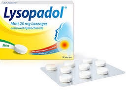 LYSOPADOL 20MG LOZENGES MINT