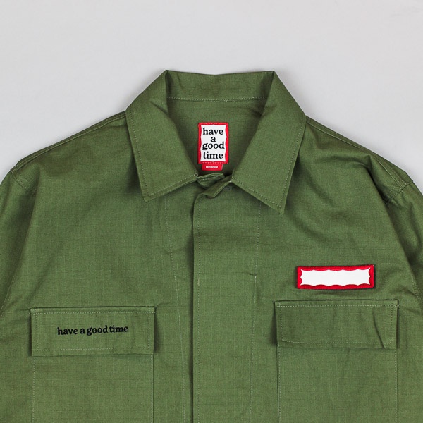 Have A Good Time Ripstop Army Shirt Jacket