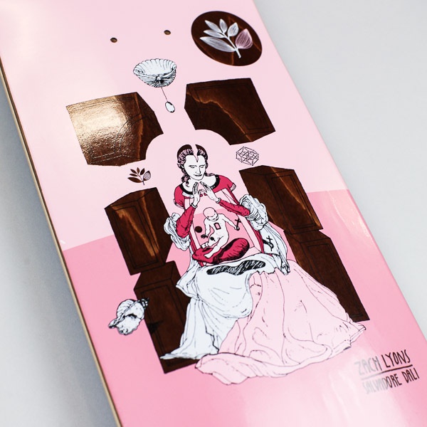 Magenta Dali Zach Lyons Deck 8.25"