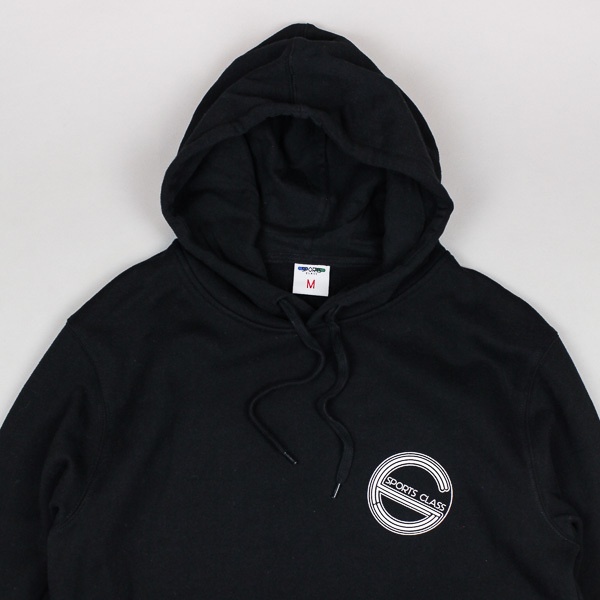 Sports Class Circle Logo Hood Black