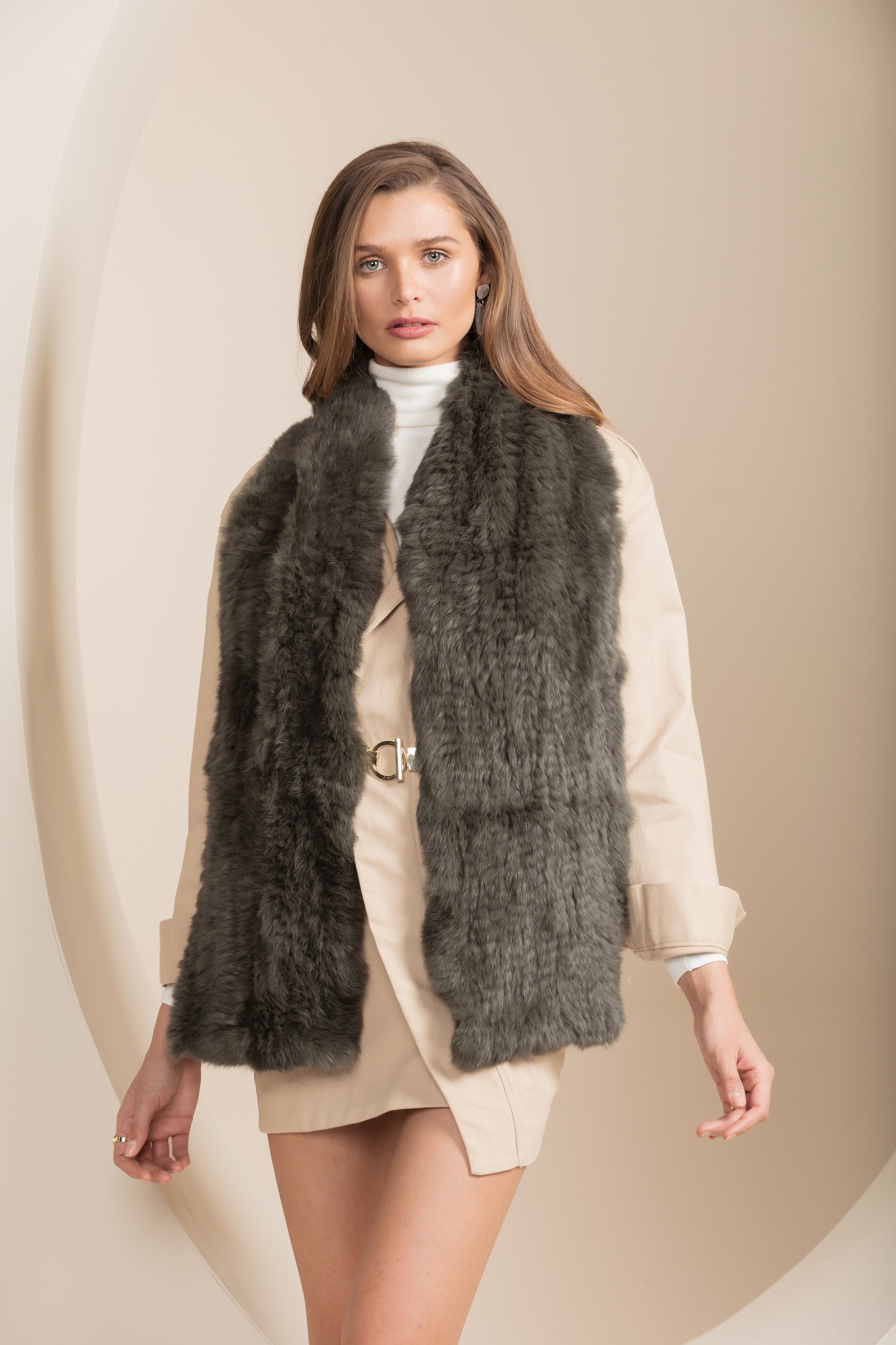 Bubish Rome Fur Scarf
