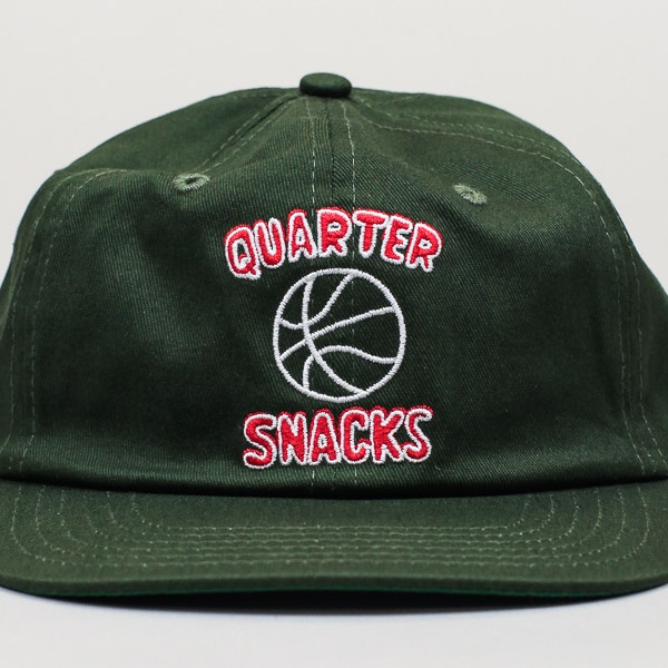 Quartersnacks Ball Is Life Cap Forrest Green
