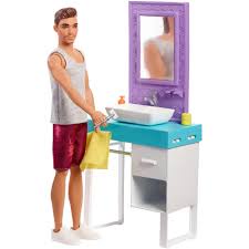 shaving ken barbie