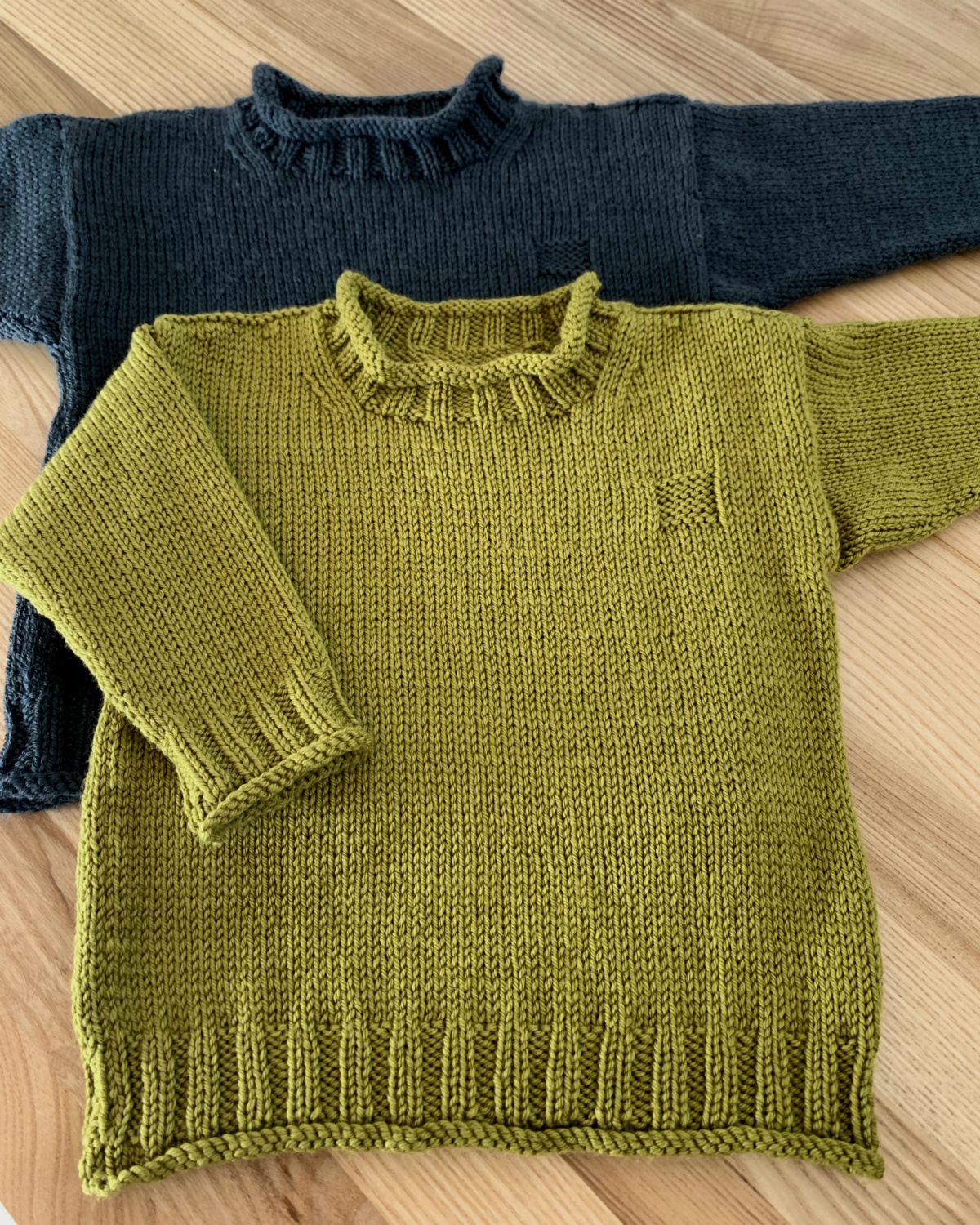 Rolled Edge Jumper Pattern Broomfields & Co