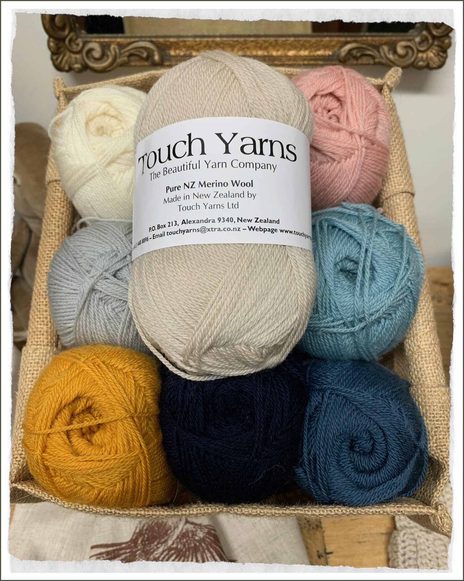 Touch Yarns Pure Merino 4Ply - Broomfields & Co