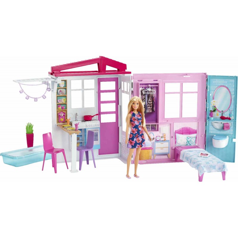 realistic barbie house