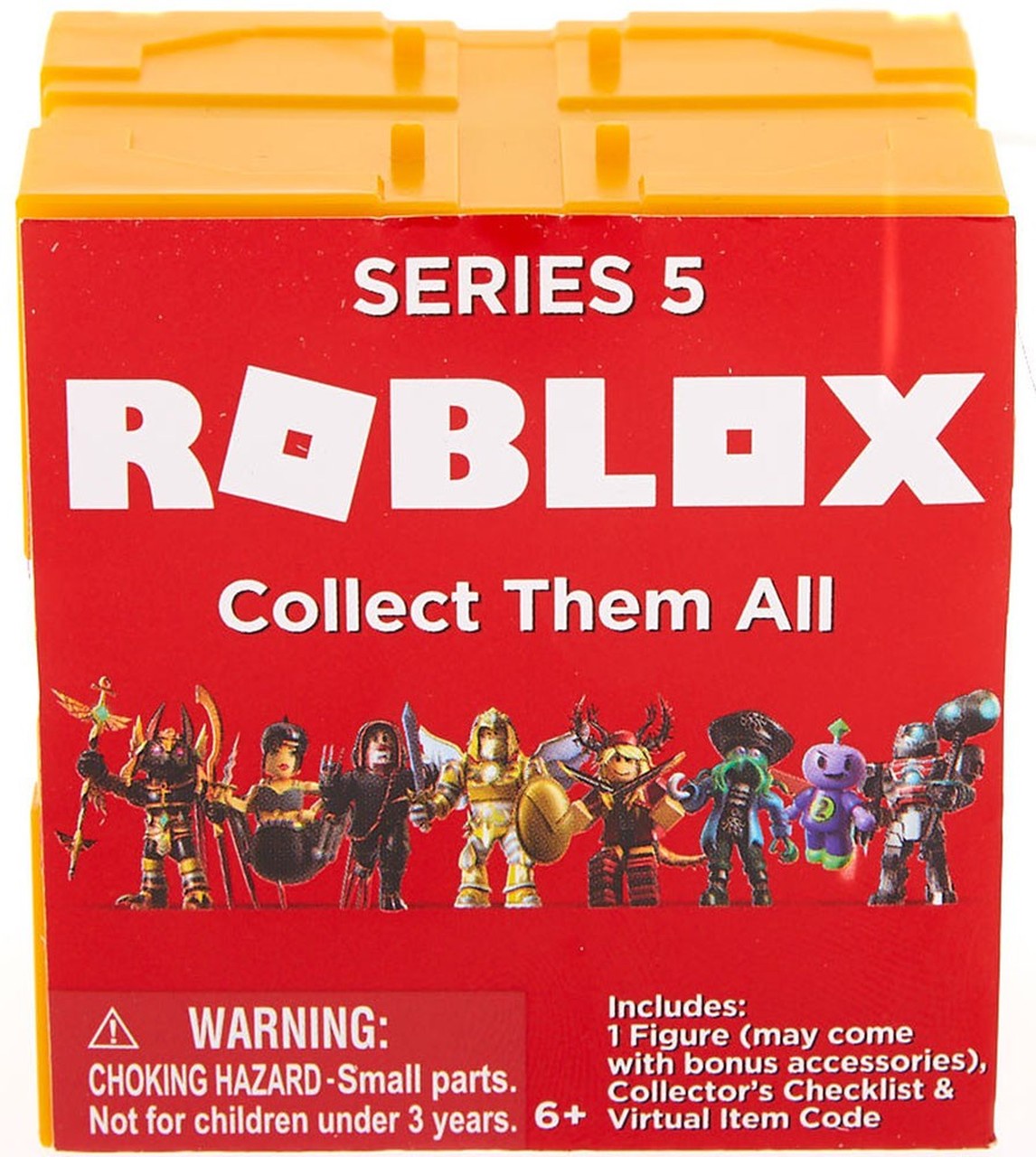 Roblox Series 5 Mystery Pack Gold Cube - roblox gold series 3