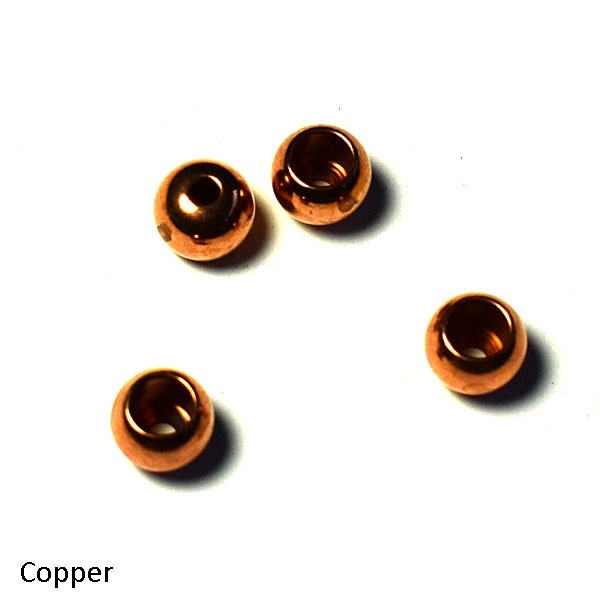 NEW MONTANA FLY COMPANY TUNGSTEN BEADS 25 PACK BLACK COPPER GOLD SILVER