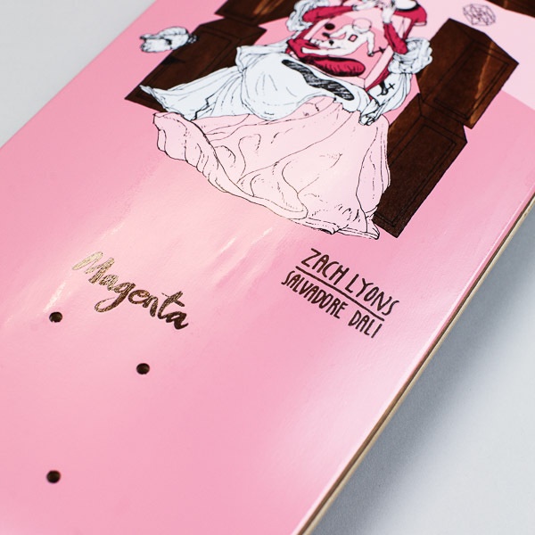 Magenta Dali Zach Lyons Deck 8.25"