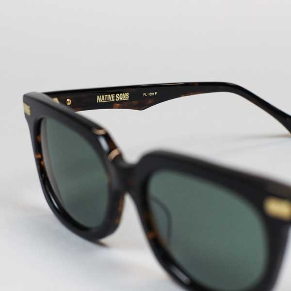 Native Sons Salinger Gasoline / 16k Gold / Lt. Green