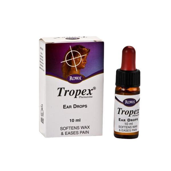 TROPEX 5% EAR DROPS 10ML
