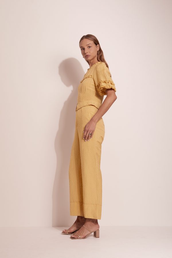 Steele Beck Blouse Saffron