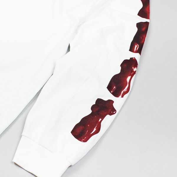 Pass~Port Lipstick Ladies LS Tshirt White