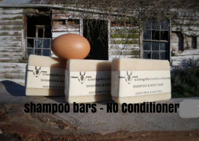 GOATS MILKS SHAMPOO BAR - EGG YOLK