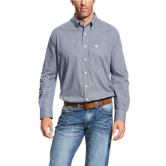 RDHOPE-Men Long Sleeve Striped Fitting Quilted Cotton Shirts