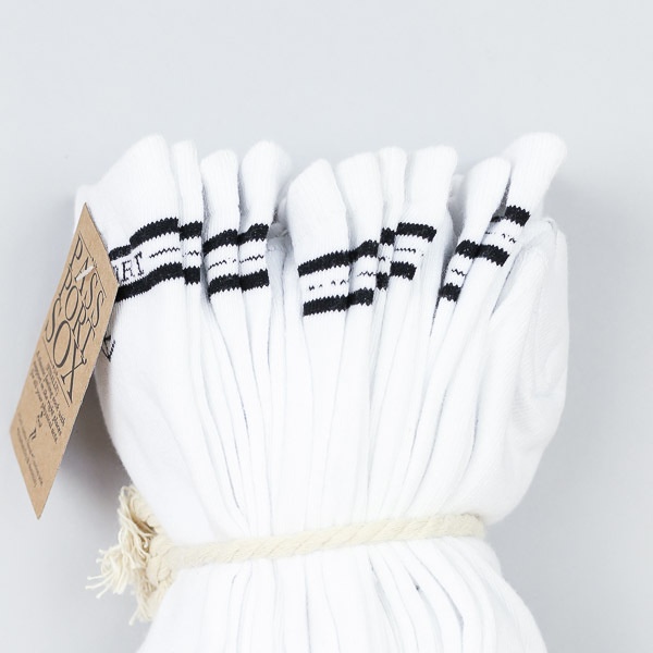 Pass Port 5pk Socks White