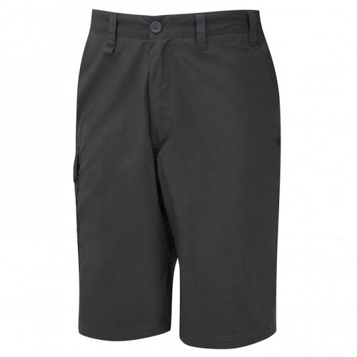 craghoppers kiwi long shorts black pepper