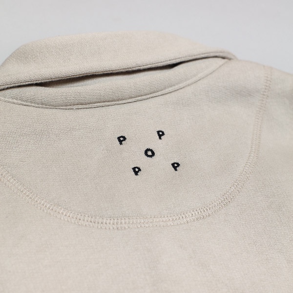 Pop Trading Company Full Zip Fleece Khaki