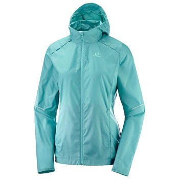 salomon agile wind print hoodie w