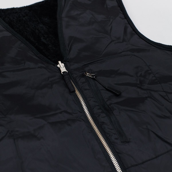 Pop Trading Company Harold Reversible Vest Black