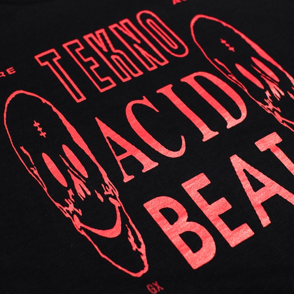 GX1000 Acid Beat Tshirt Black