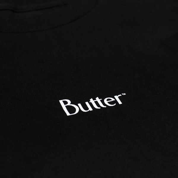 Butter Goods Classic Micro Logo Tshirt Black
