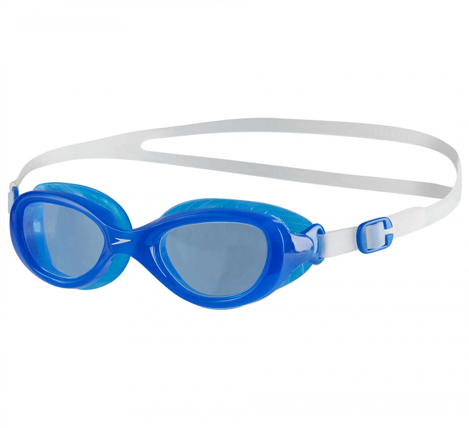 Futura Classic Junior Goggles Clear Neon Blue Sq Swim Shop