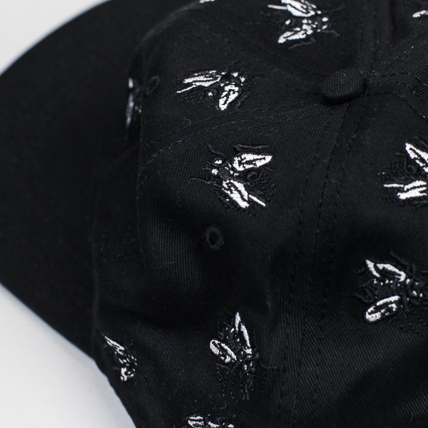 Fucking Awesome Flies Hat Black