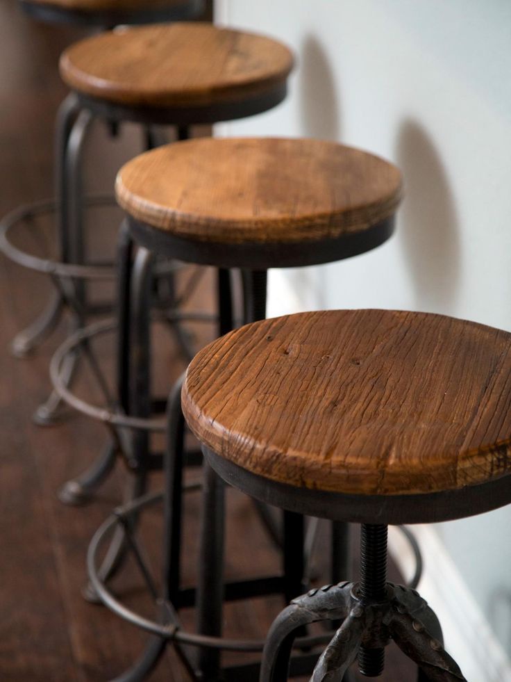 Rustic Swivel Bar Stools Industria Rustic Swivel Bar Stools