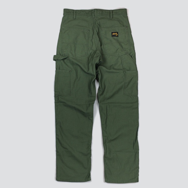 Stan Ray Single Knee Painter Pant Olive Sateen
