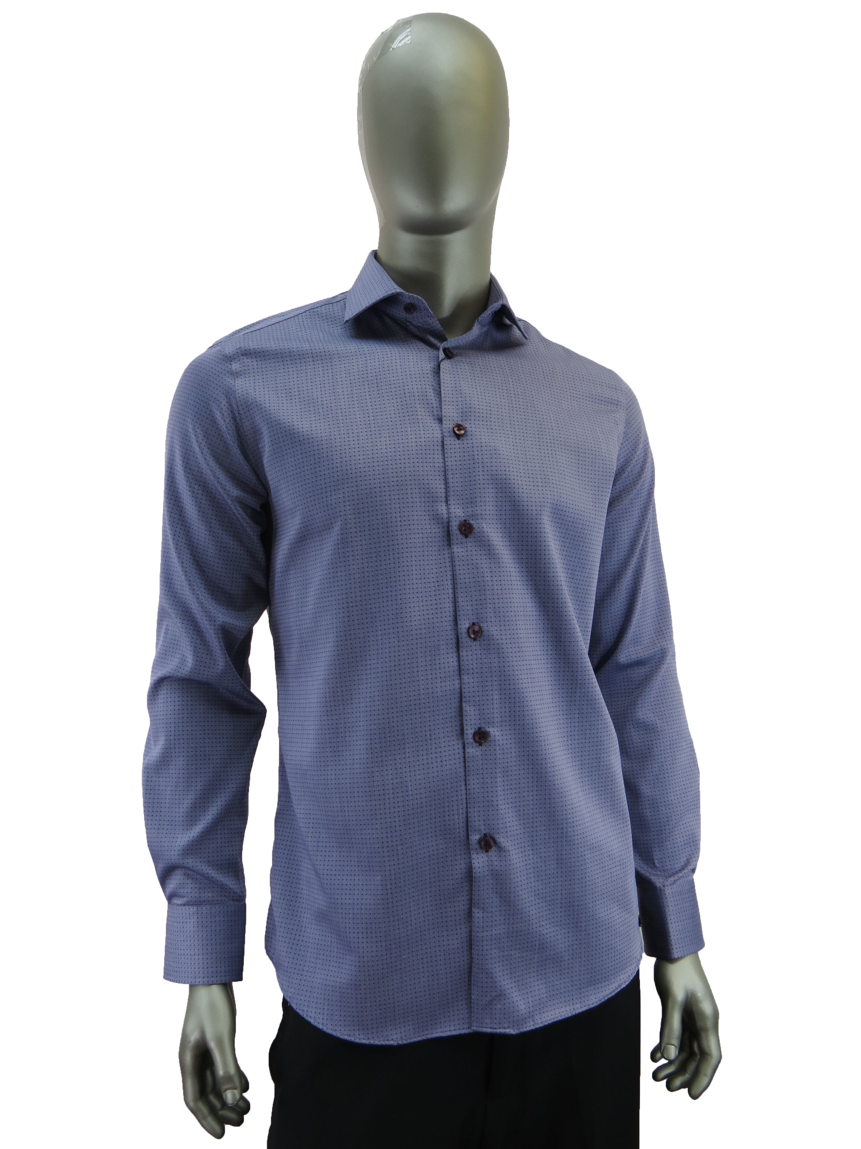 BLU by Polifroni | G-1947260 | Sport Shirt | Lilac | Dress Shirts | H.R ...