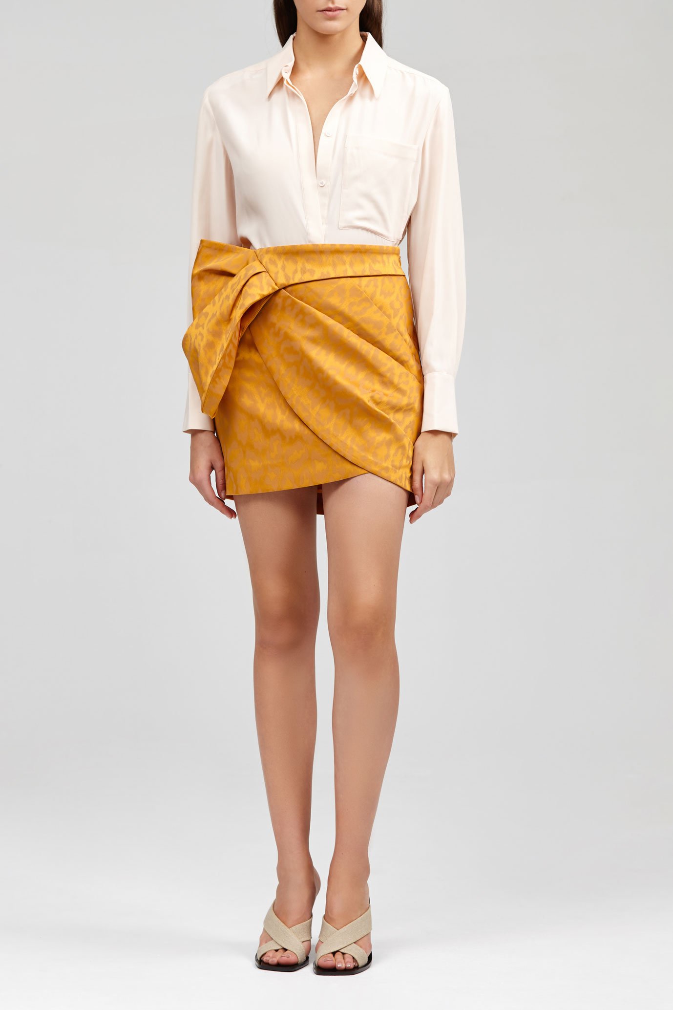 Acler Royal Shirt In Shell