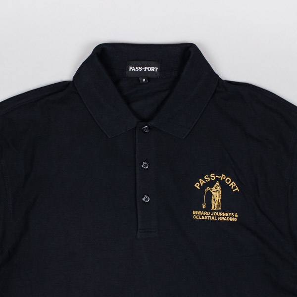 Pass~Port Inward Journeys Polo Shirt Black