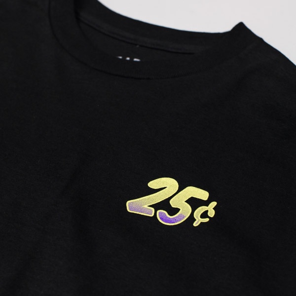Quartersnacks Snackman Flyer LS Tshirt Black