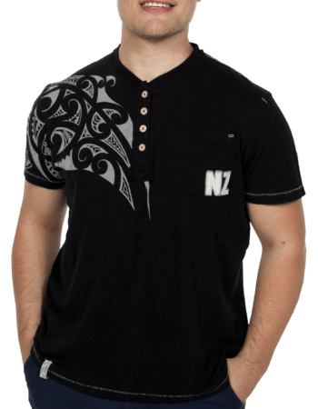 MEN'S BUTTON S/S TEE