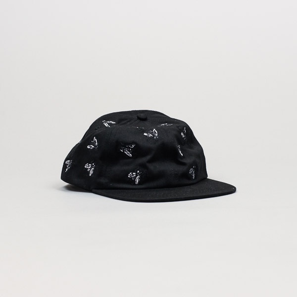 Fucking Awesome Flies Hat Black