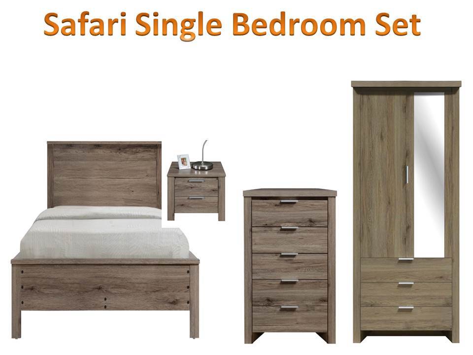 Safari Single Bedroom Set Suites Lifestyle Furniture