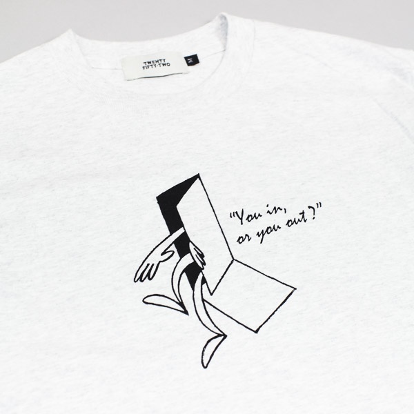 Twenty Fifty-Two Basement Tshirt Ash