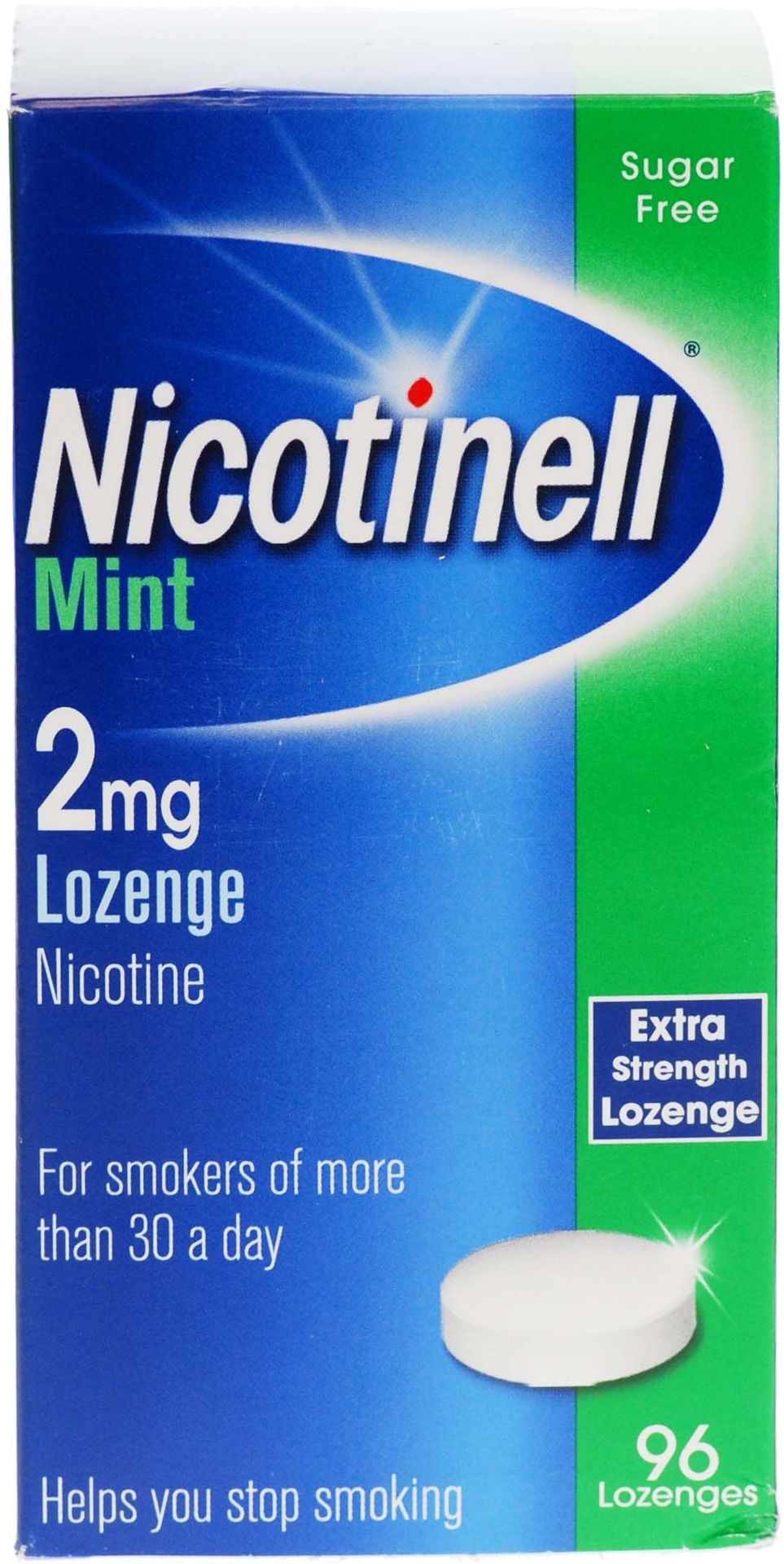 NICOTINELL LOZENGES MINT 2mg