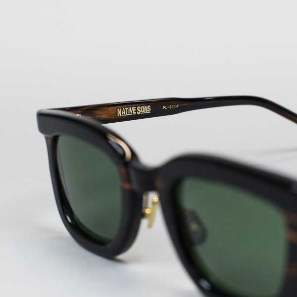 Native Sons Winfield Gasoline / 16k Gold / Lt. Green