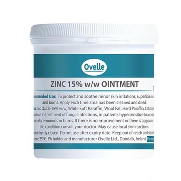ZINC 15% w/w ointment 100g