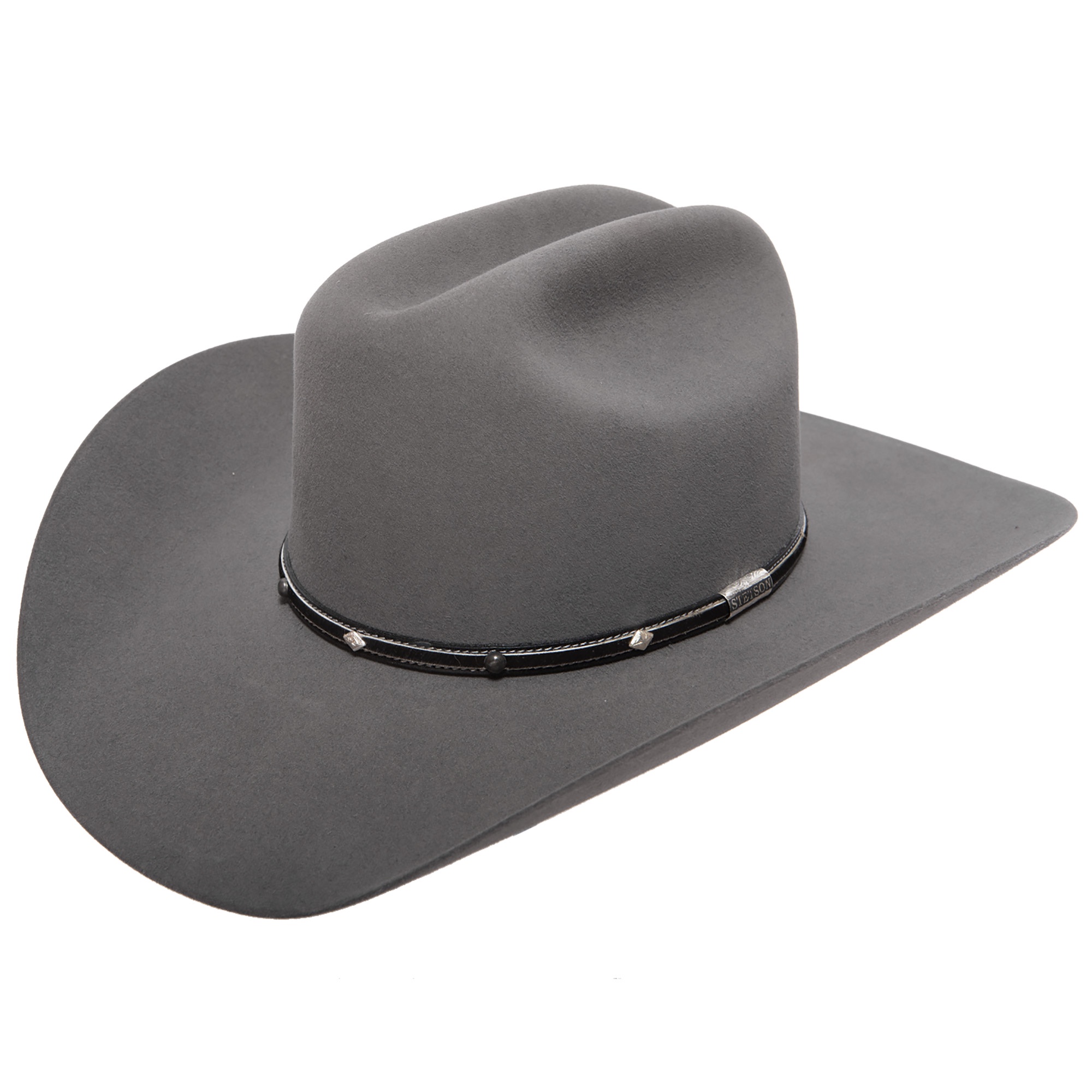 stetson 6x bar none fur felt western hat